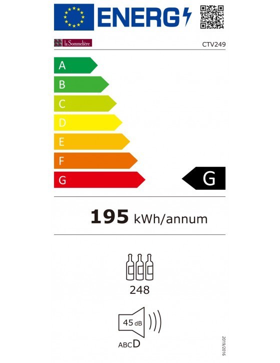 La Sommeliere CTV249 Viinikaappi – kuva 4
