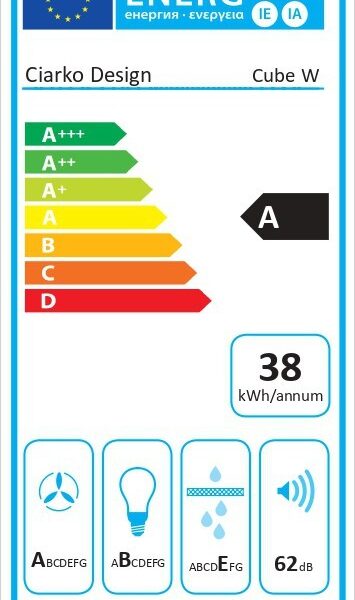 Ciarko Design CUBEBSL Saarekeliesituuletin – kuva 5