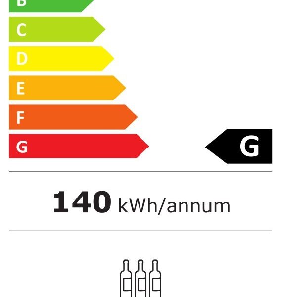 Dunavox DAB42.117DSS Viinikaappi – kuva 4