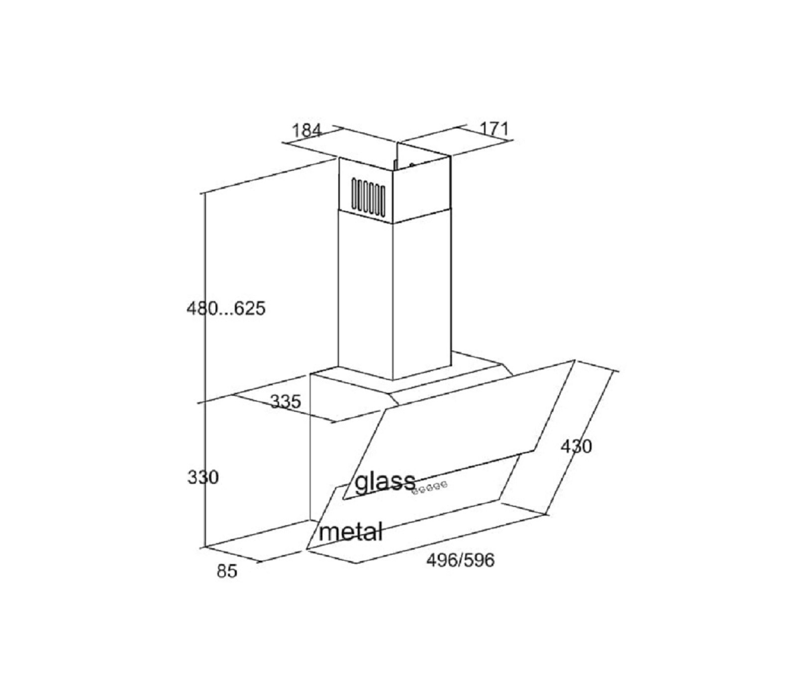 Eleyus DNL50WH Liesituuletin – kuva 3