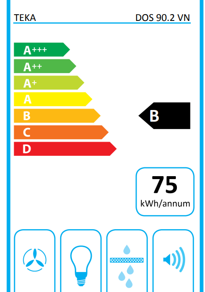 Teka DOS902VN Liesituuletin – kuva 5