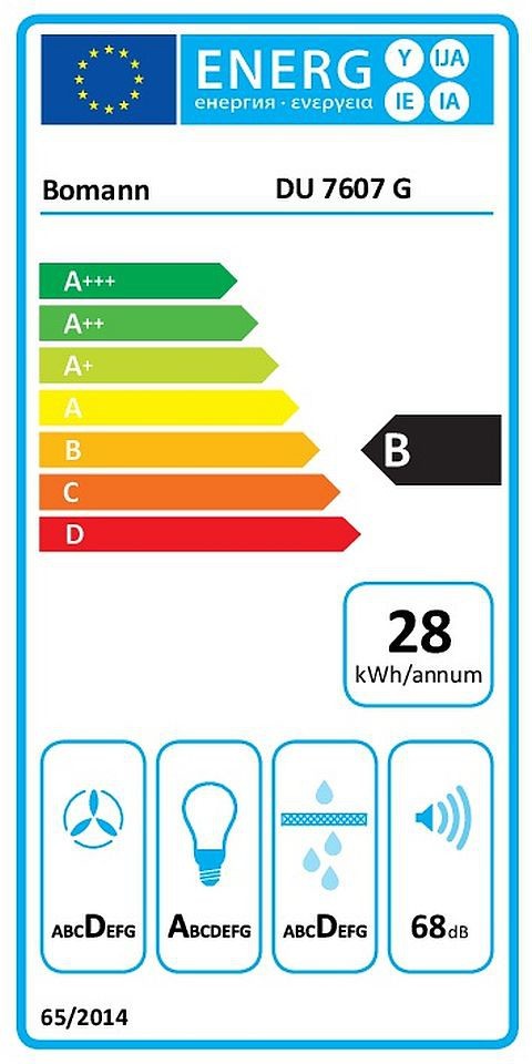 Bomann DU7607G Liesituuletin – kuva 5
