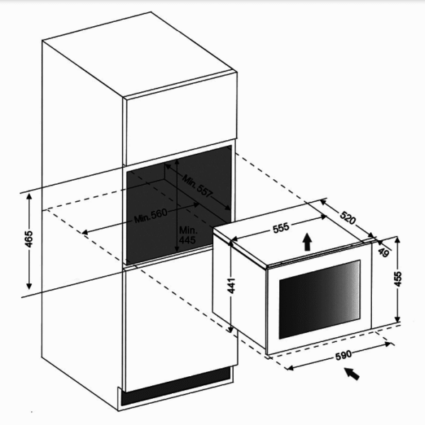 Dunavox DVH19.50B.TO Viinikaappi – kuva 1