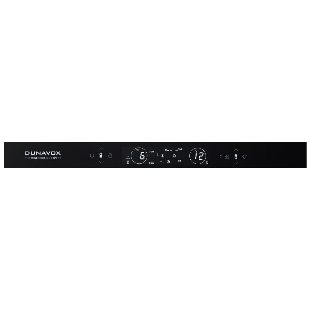 Dunavox DVH25.65DB.TO Viinikaappi – kuva 5