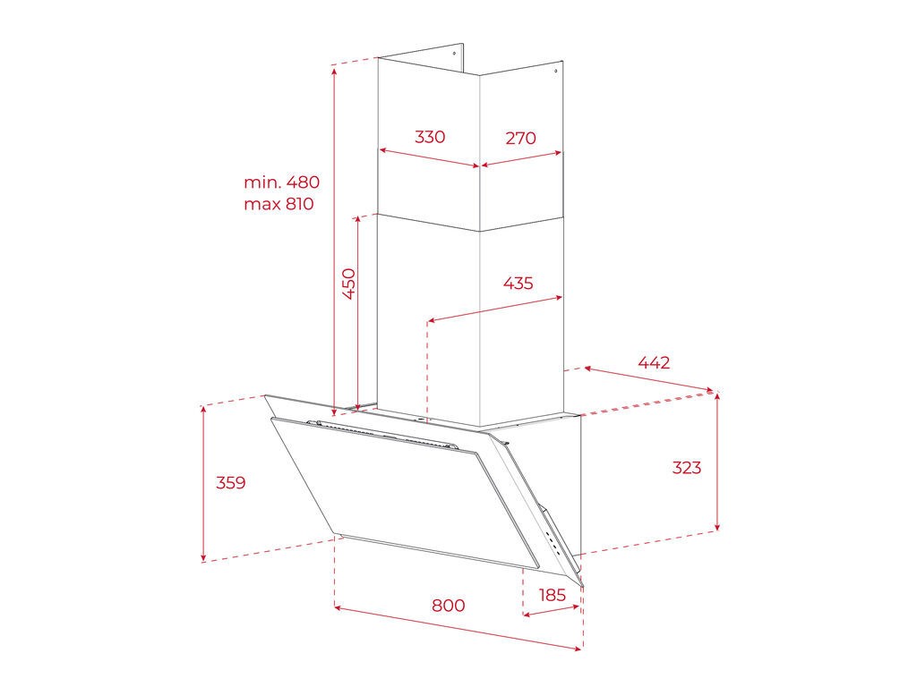 Teka DVI88G1EOSBM Liesituuletin – kuva 4
