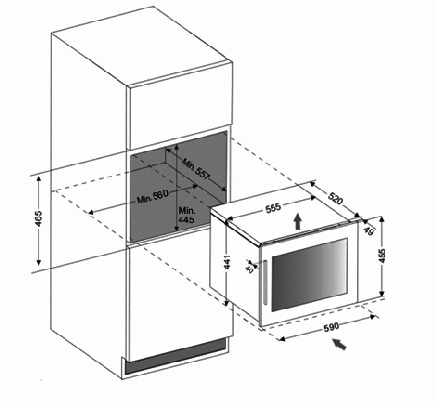 Dunavox DVS19.50B Viinikaappi – kuva 3