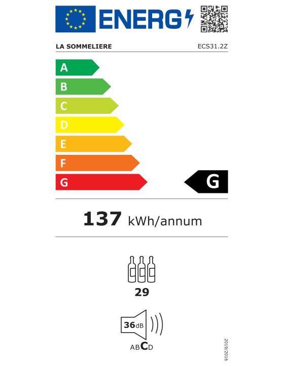 La Sommeliere ECS312Z Viinikaappi – kuva 5