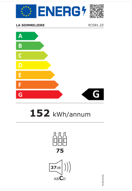 La Sommeliere ECS812Z Viinikaappi – kuva 5