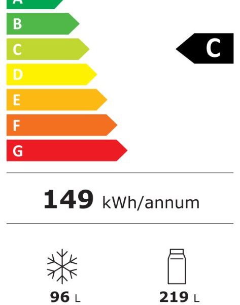 Bomann KG7357SIX Jääkaappipakastin – kuva 1