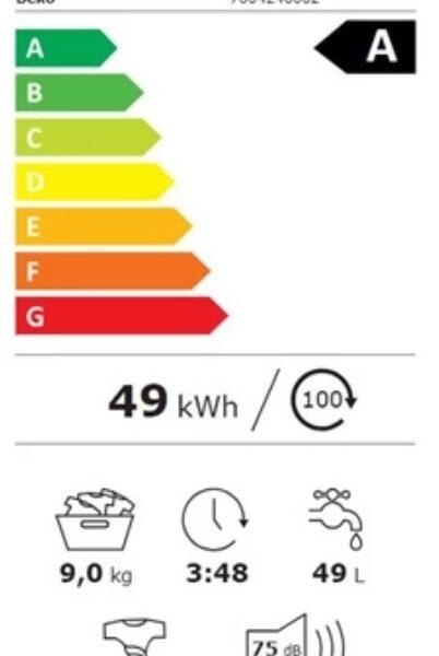 Beko BM3WFSU39413WPBB1 Pyykinpesukone – kuva 6