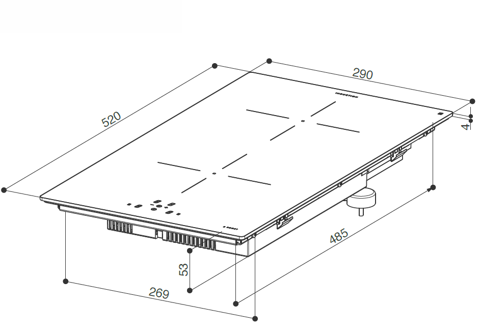 Faber FBH32K Induktioliesitaso – kuva 3