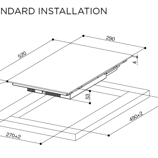 Faber FBH32K Induktioliesitaso – kuva 2