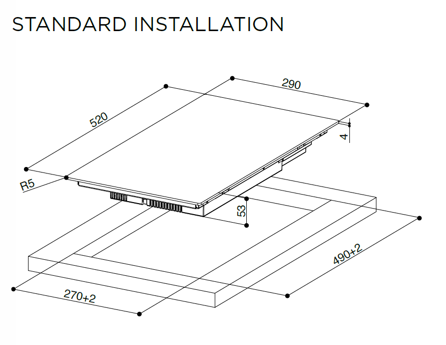 Faber FBH32K Induktioliesitaso – kuva 2