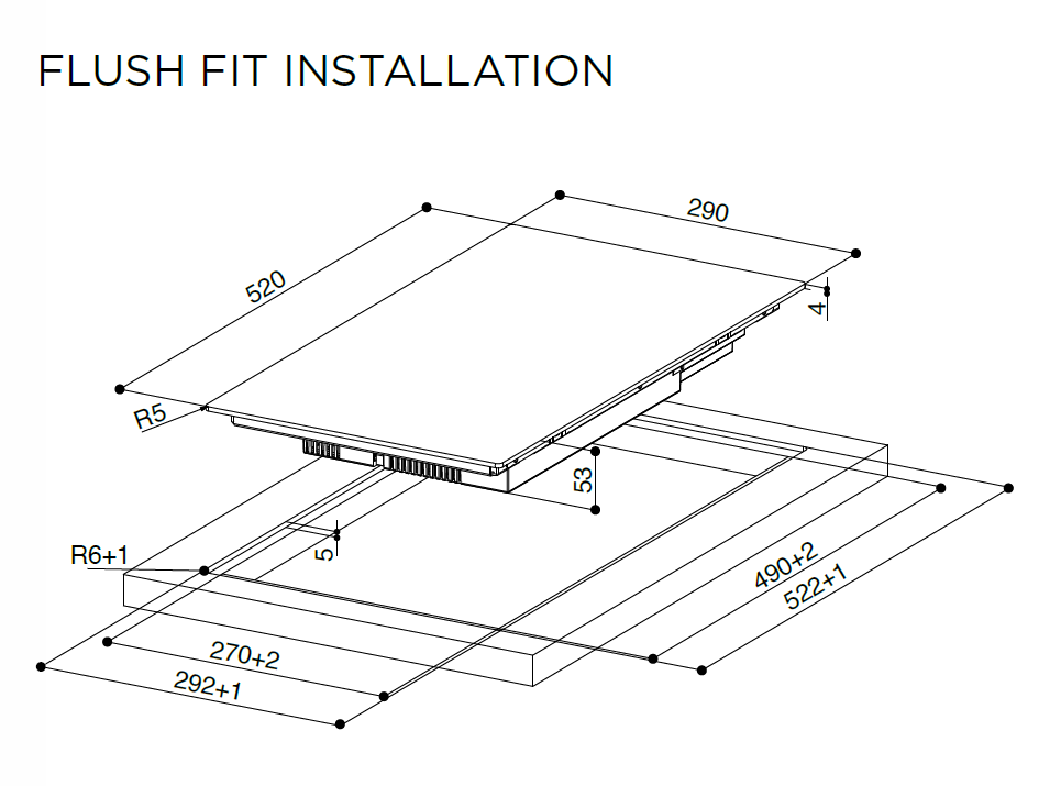 Faber FBH32K Induktioliesitaso – kuva 1