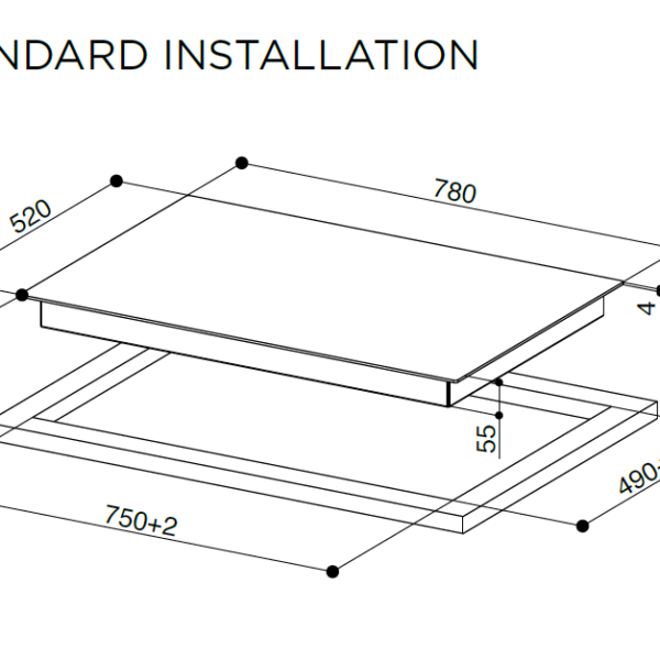 Faber FCH84GK Induktioliesitaso – kuva 2