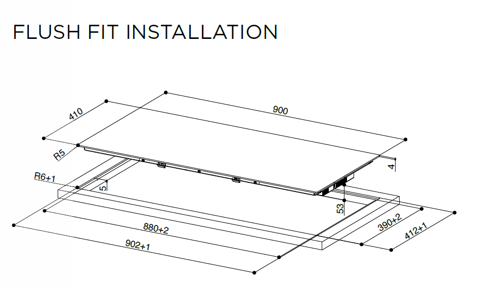 Faber FCH94K Induktioliesitaso – kuva 1
