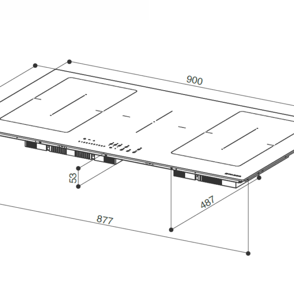 Faber FCH95K Induktioliesitaso – kuva 3