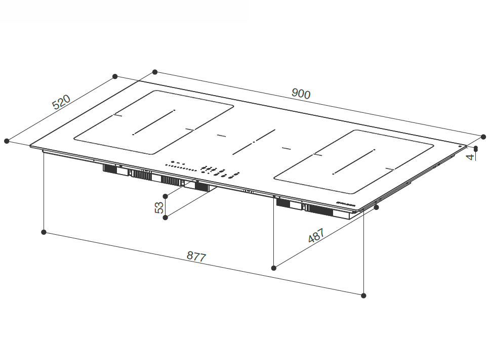 Faber FCH95K Induktioliesitaso – kuva 3