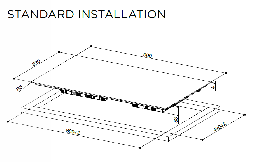 Faber FCH95K Induktioliesitaso – kuva 2