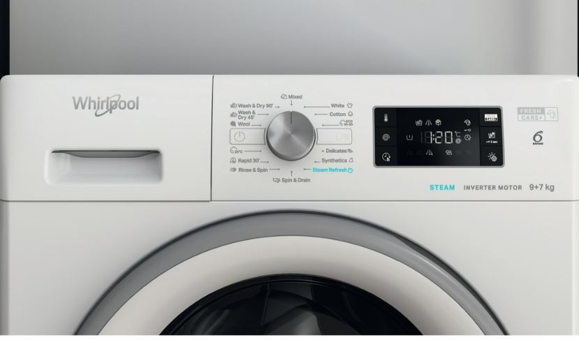 Whirlpool FFWDB976258SVEE Kuivaava pyykinpesukone – kuva 3