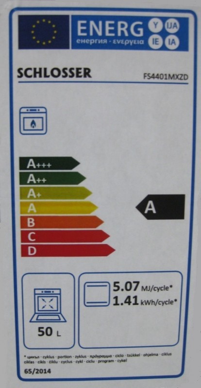 Schlosser FS4401MXZD Kaasuliesi sähköuunilla – kuva 1