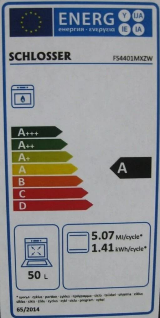 Schlosser FS4401MXZW Kaasuliesi sähköuunilla – kuva 1