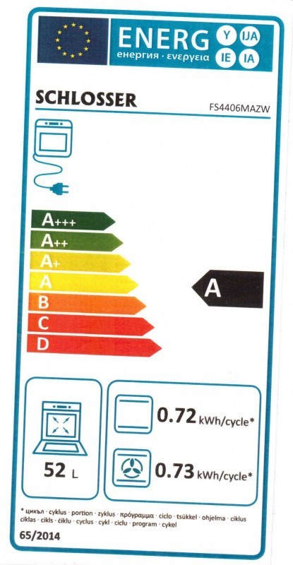 Schlosser FS4406MAZW Kaasuliesi sähköuunilla – kuva 2