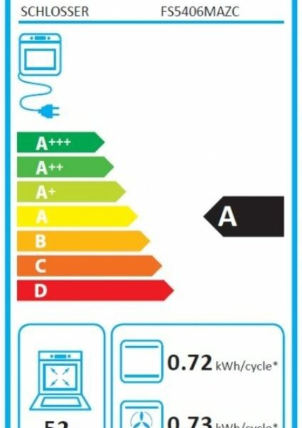 Schlosser FS5406MAZC Kaasuliesi sähköuunilla – kuva 1