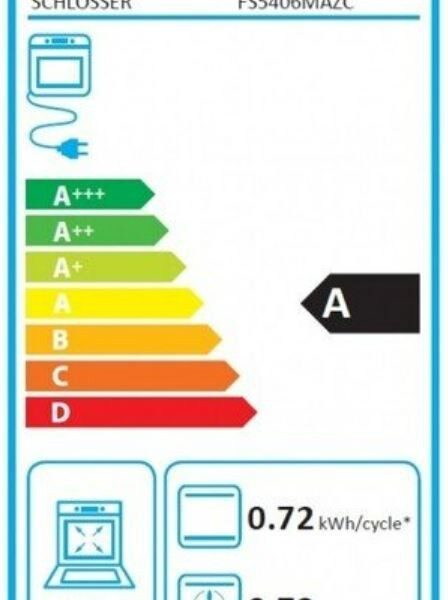 Schlosser FS5406MAZCR Kaasuliesi sähköuunilla – kuva 3