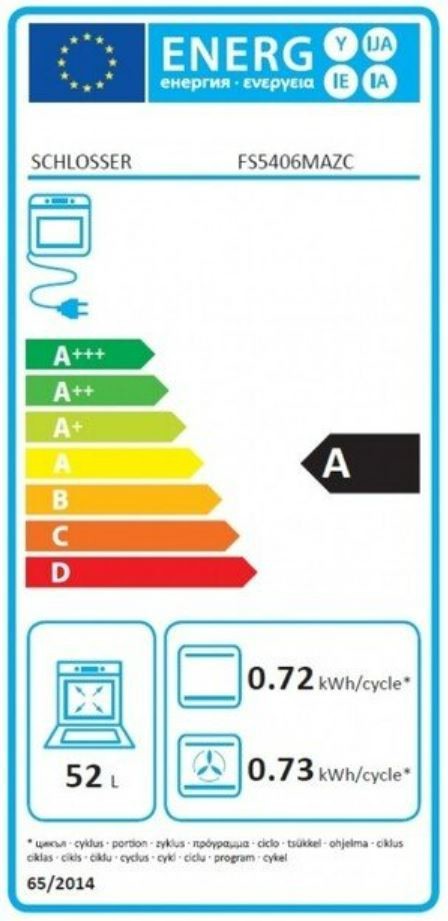Schlosser FS5406MAZCR Kaasuliesi sähköuunilla – kuva 3