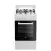 Beko FSG52020FW Kaasuliesi sähköuunilla