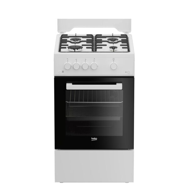 Beko FSG52020FW Kaasuliesi sähköuunilla