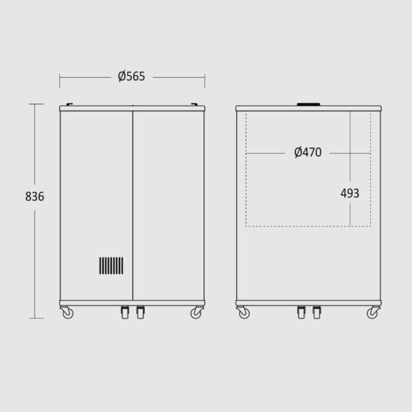 Scandomestic FT87BE Tynnyripakastin – kuva 1