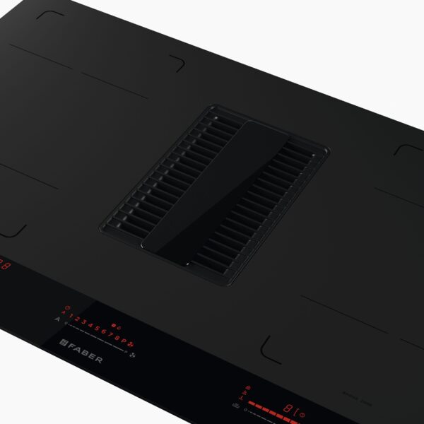 Faber GALILEOGLASS Induktiotaso liesituulettimella – kuva 3