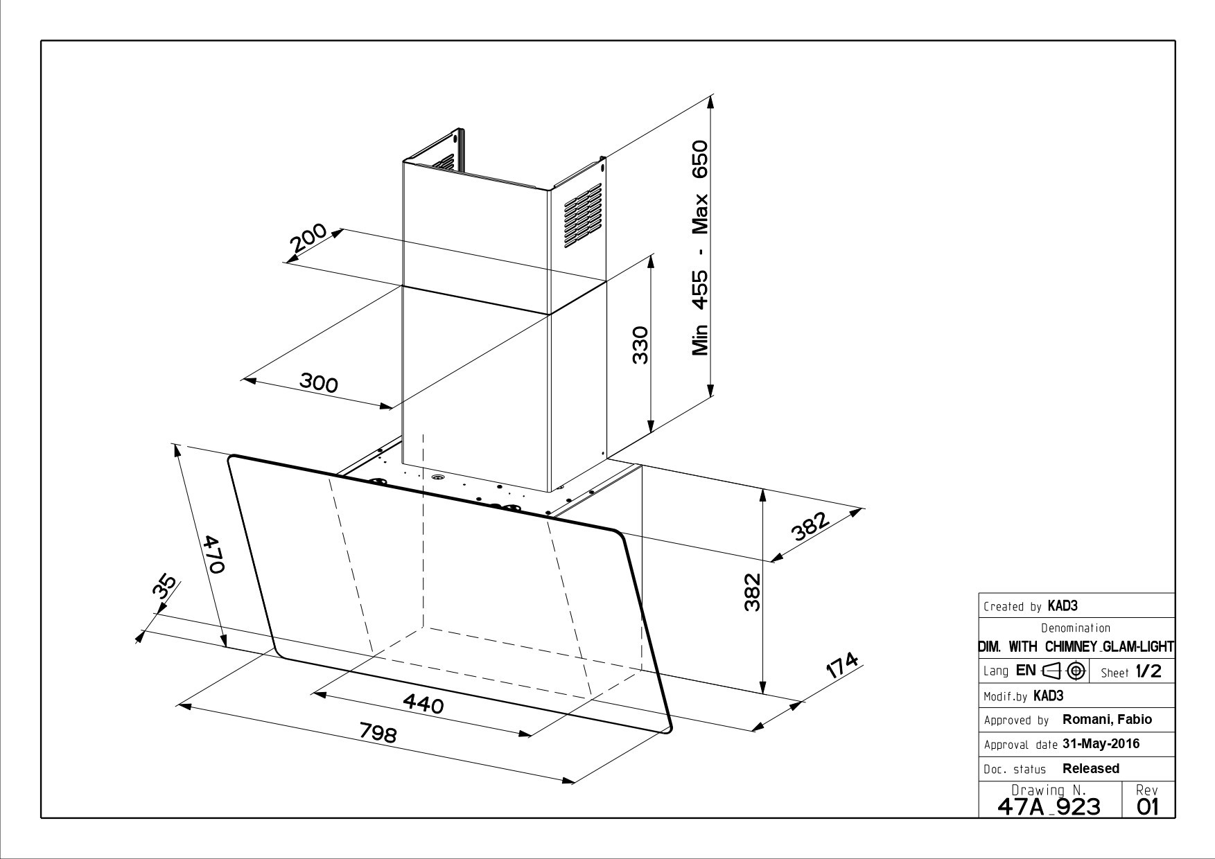 Faber GLAM-LIGHT-BC Liesituuletin – kuva 2