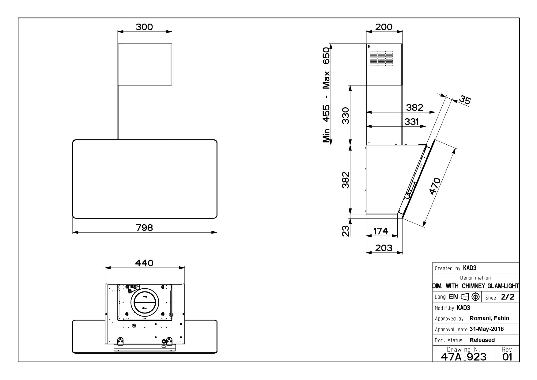 Faber GLAM-LIGHT-BC Liesituuletin – kuva 1