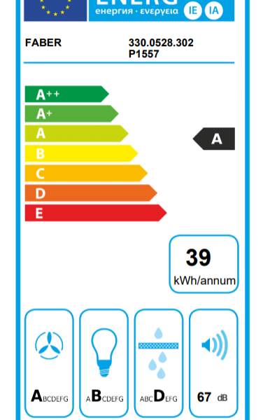 Faber GLAMFITWH55 Liesituuletin – kuva 3