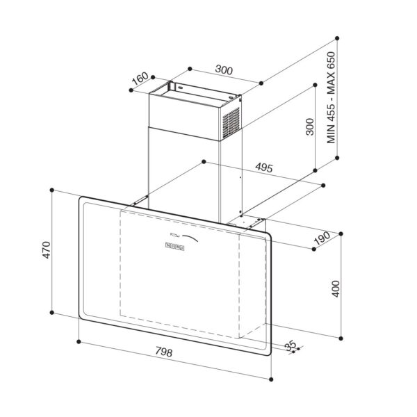 Faber GLAMFITZDPBLACK Liesituuletin – kuva 6