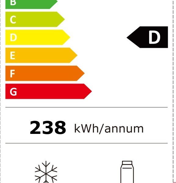 Beko GNO46623MXPN Side-by-side Jääkaappi – kuva 4