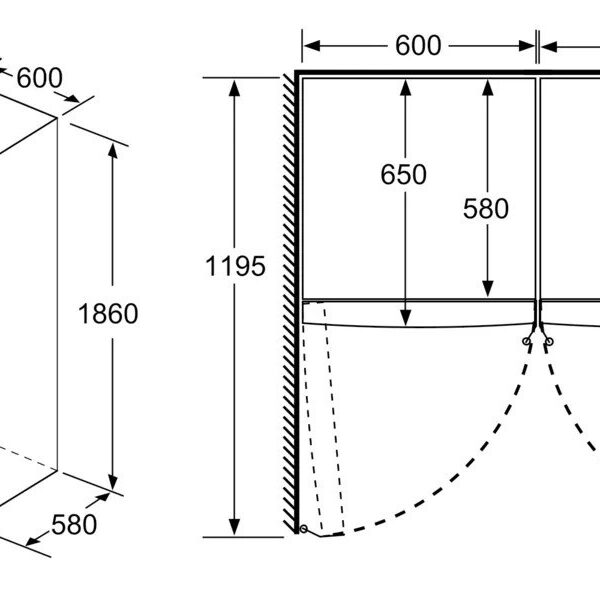 Bosch GSN36VIEV Pakastin – kuva 4