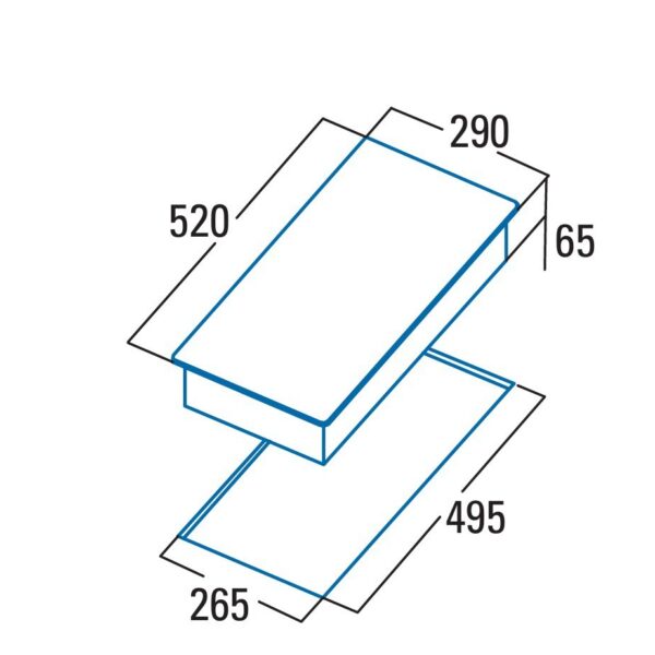 Greentek GTV30BK Keraaminen taso – kuva 1
