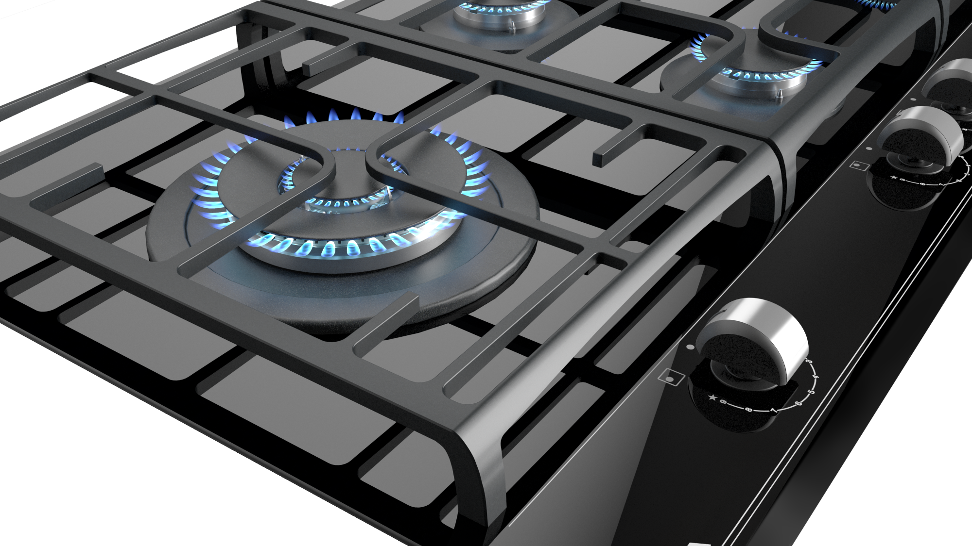 Teka GZC95320XBC Kaasuliesitaso – kuva 3