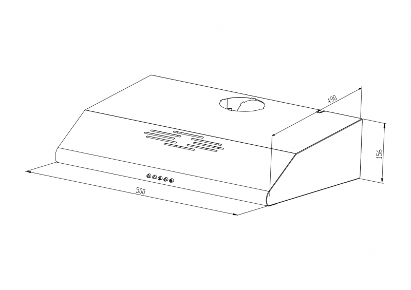 Schlosser H550BL50 Liesituuletin – kuva 1