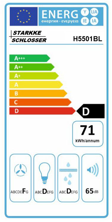 Schlosser H5501BL Liesituuletin – kuva 2