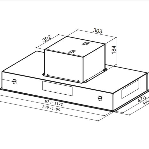 Faber HEAVEN-120 Liesituuletin – kuva 1