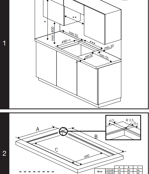 Beko HII64400SMT Induktioliesitaso – kuva 5