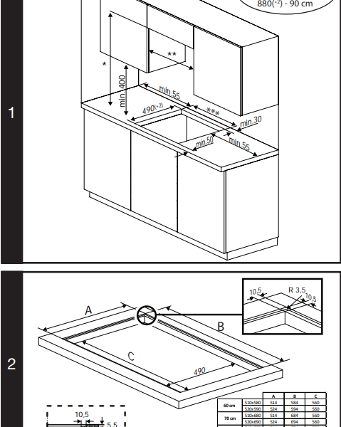 Beko HII64720QUF2T Induktioliesitaso – kuva 5