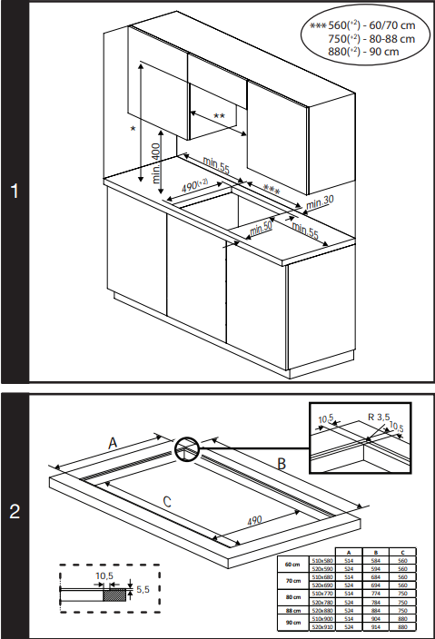Beko HII64720QUF2T Induktioliesitaso – kuva 5