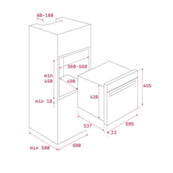 Teka HLC8440CWH Yhdistelmäuuni – kuva 1