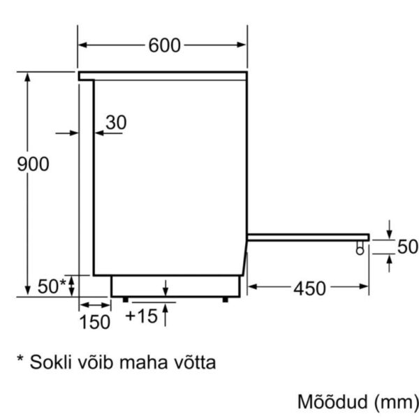 Bosch HLN39A060U Induktioliesi – kuva 3